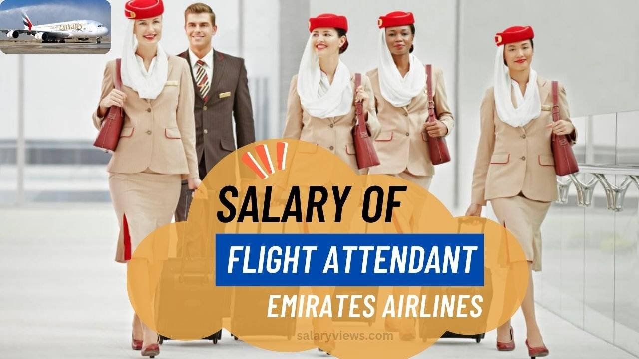 Salary of Flight Attendant in Emirates Airlines with full detail